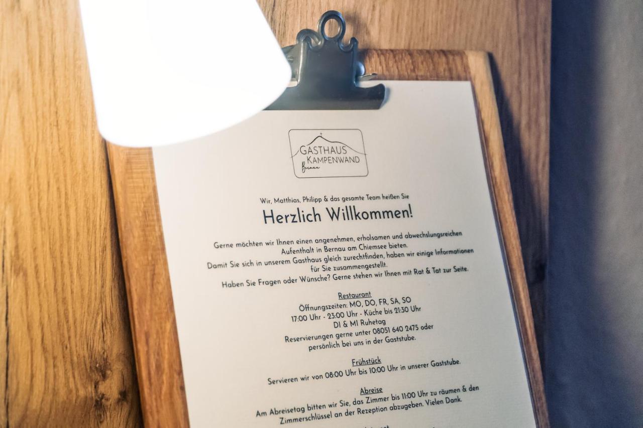 Gasthaus Kampenwand Bernau Bernau am Chiemsee Exteriör bild